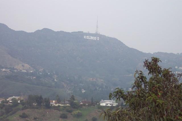 Is that the Hollywood sign up there?