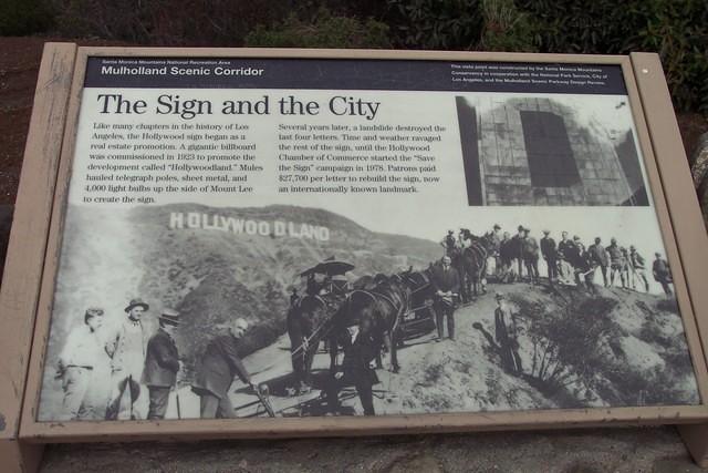 History of "Hollywoodland"