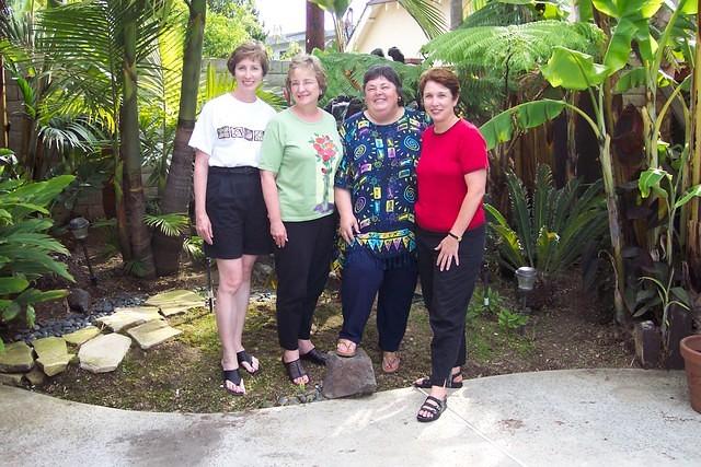 Candy, Karen, Pat, and Carlaine