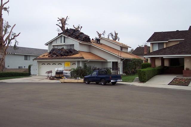 Roof starting to look naked