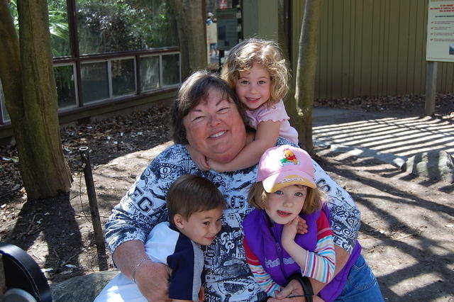 grammy and kids