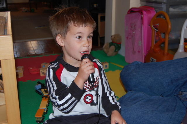 justin singing