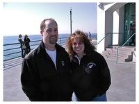 At the end of Huntington Bach Pier at Ruby's 02/07/04

