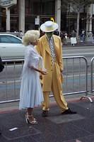Not often you see Jim Carrey and Marilyn Monroe together