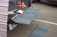 One full steel panel - 4 feet long